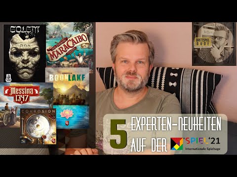 5 Expertenspiele-Neuheiten auf der SPIEL 21
