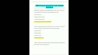 Download lagu ABG Practice Questions with Verified Solutions107 video mp3 Download lagu ABG Practice Questions with Verified Solutions107 video mp3