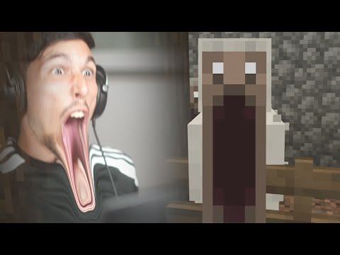 MINECRAFT but MOBS ARE SCARY!!