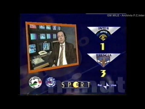2003-04 (23^ - 29-02-2004) INTER-Brescia 1-3 Servizio 90°Minuto Rai1