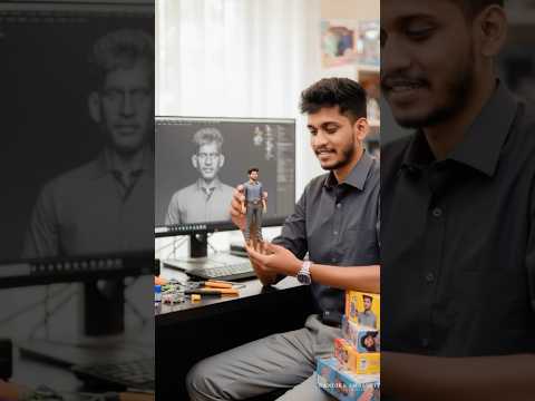 How to Create a Realistic Figurine-Style Image of Yourself with Google Gemini ✨ #gemini#bananaai#fyp