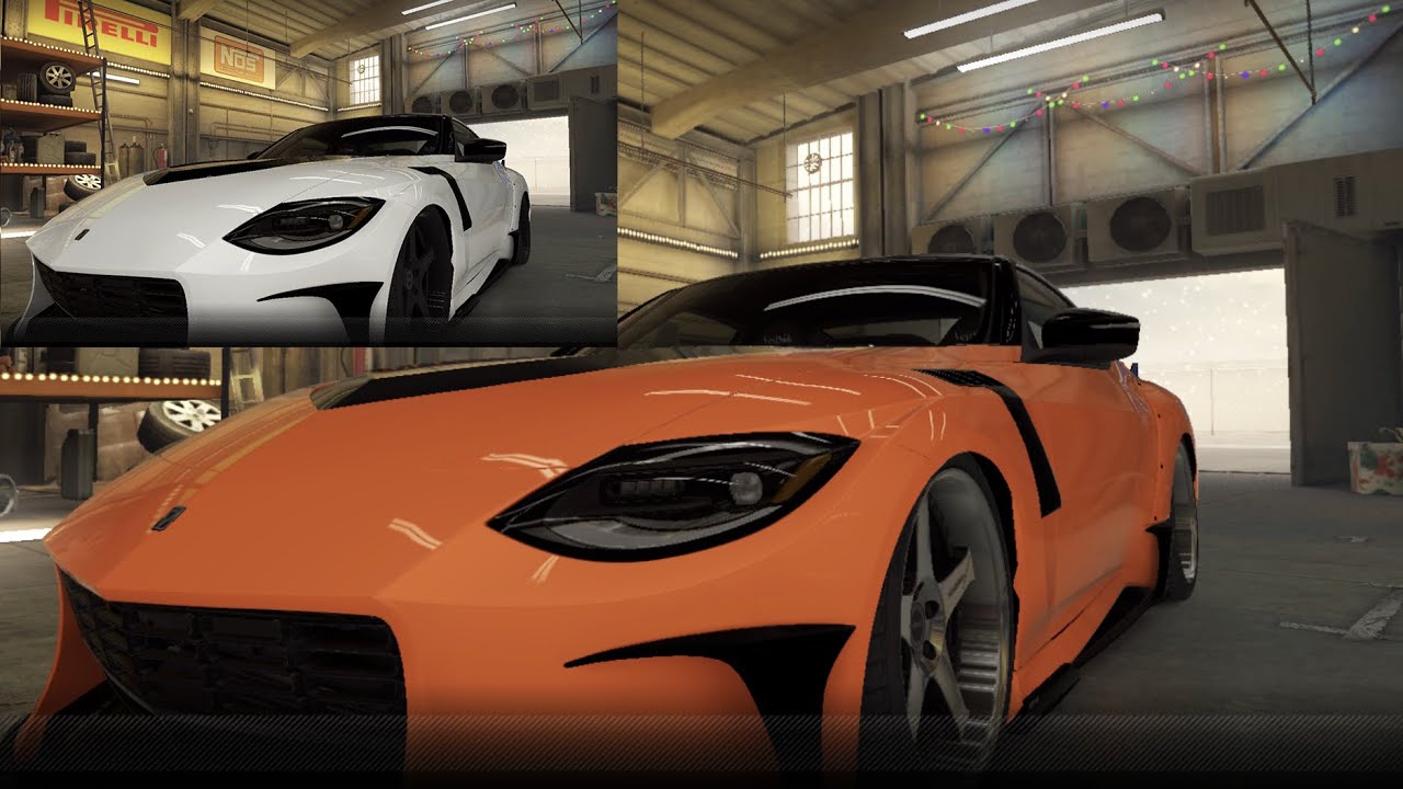 【CSR2】Veilside Z (RZ34) FFZ400 (purple/gold), shift & tune for 9.91x (9.95x)