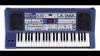 Video thumbnail for Roland EG101 demo of synth, sampler and LOUD speakers! by Gearfacts