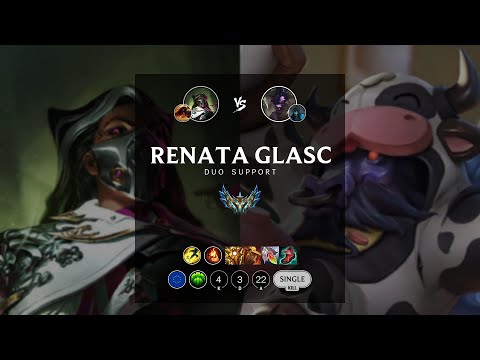 Renata Glasc Support vs Alistar - EUW Challenger Patch 12.13