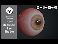 How to create Realistic Eye Shader in Marmoset Toolbag 4.