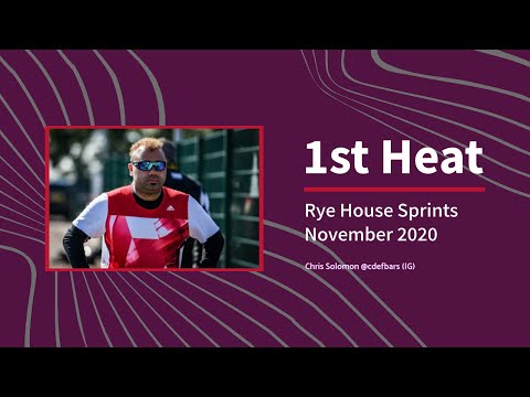 Club100 sprint Rye House November '20 - 1st Heat