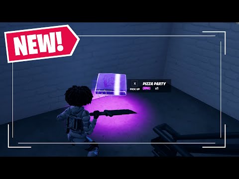 How to Get NEW Pizza Party in Fortnite Chapter 3 Season 1! - How to Use Pizza Item