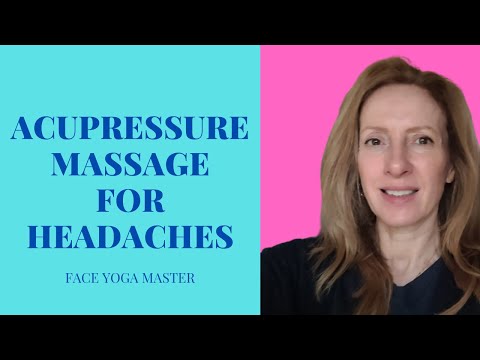 Acupressure Points For Headaches And Migraines/Lymphatic Drainage Massage Release