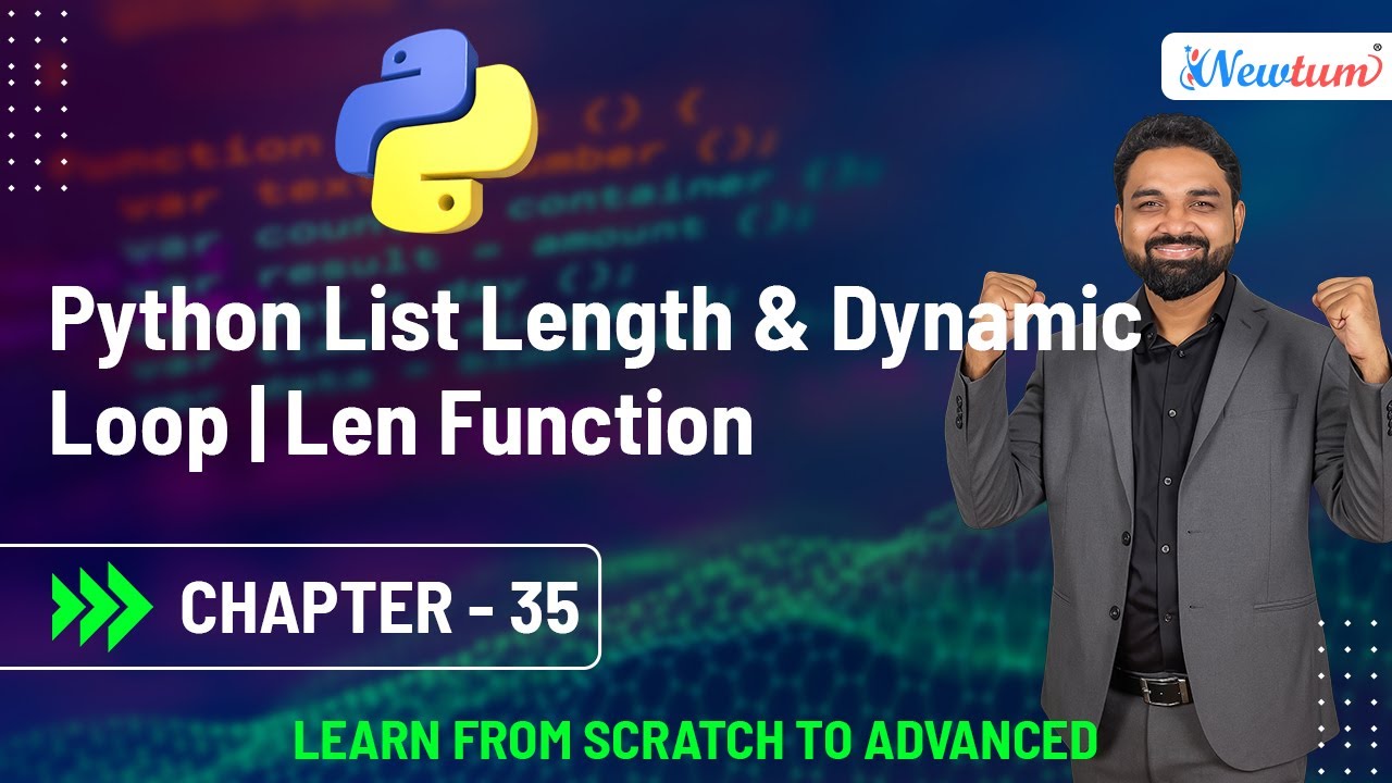 Python List Length & Dynamic Loop Using Len Function