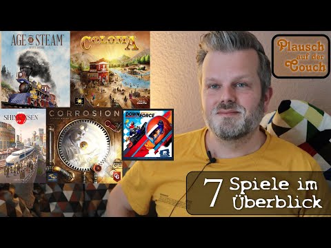 Plausch auf der Couch - 05/22 - Kanalupdate und 7 Spiele im Schnelldurchlauf