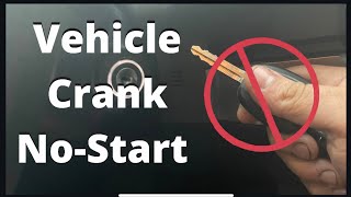 How to fix a car that cranks but doesn't start