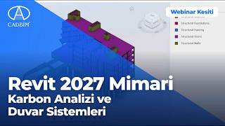 Revit 2027 Mimari Yenilikler: Karbon Analizi, Duvar Sistemleri ve Yeni Örnek Pro