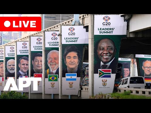 LIVE | G20 Summit Begins in South Africa —World Leaders Arrive for Historic African Summit | APT