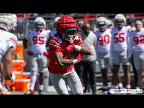 Bo Jackson 2025 spring game highlights | Ohio State RB