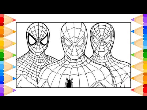 Spiderman All Colors and Styles Coloring Pages/Clarx & Harddope - Castle [NCS Release]