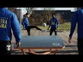 Opening Teqball tafel op Sportpark Kalverdijkje Noord