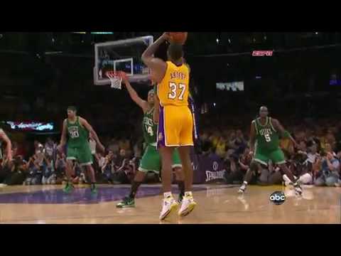Ron Artest Clutch 3-Pointer - Game 7 (Lakers Vs. Celtics) NBA Finals HD