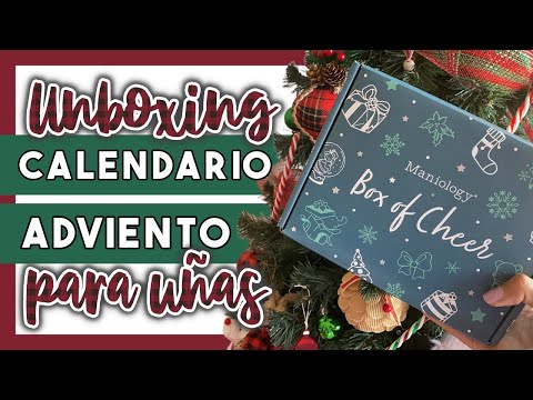 ¡12 DIAS DE REGALOS! · BOX OF CHEER 🎄MANIOLOGY