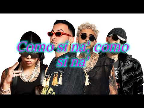 Como Si Nah  - Justin Quiles feat. Arcángel, Dalex & KEVVO ( letra )