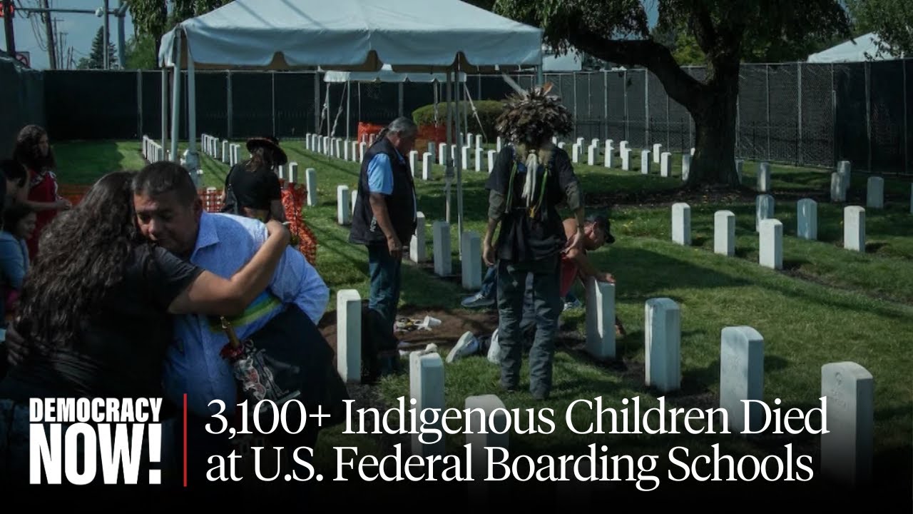 3,100+ Indigenous Students Died at U.S. "Boarding Schools": Native American Journalist Dana Hedgpeth