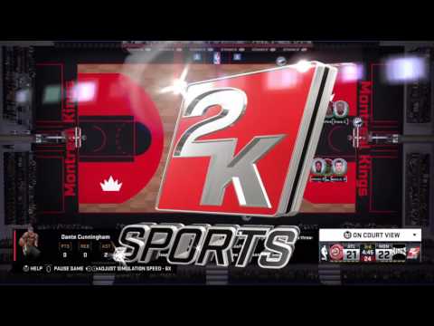 NBA 2K16 Montreal Kings MyLeague Simcast Live 2017-18 Season
