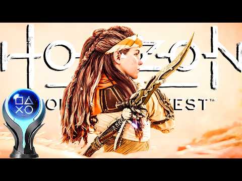 HORIZON FORBIDDEN WEST & BURNING SHORES DLC - 100% Platinum Walkthrough No Commentar