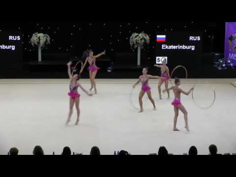 Miss Valentine 2017.FIG RG Senior Group Final.Ekaterinburg.5-hoops.RUS