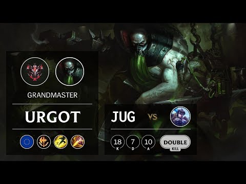 Urgot Jungle vs Sejuani - EUW Grandmaster Patch 9.9