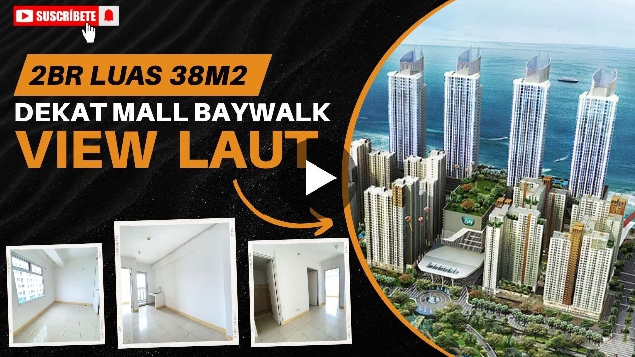 2Br 38M² Green Bay Pluit Siap Huni Dekat Baywalk Mall & Rs Atma Jaya, Fasilitas Security 24Jam,Lobby dan Resepsionis,Kolam Renang,Garden, Area Gym, Playground