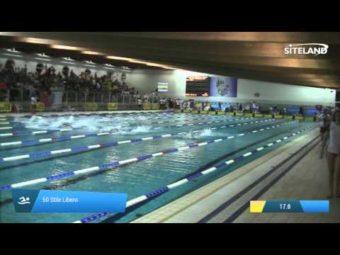 Serie 12 dei 50 Stile Libero  Assoluti Femmine Master - Campionati Regionali Master 2015 VENETO e F