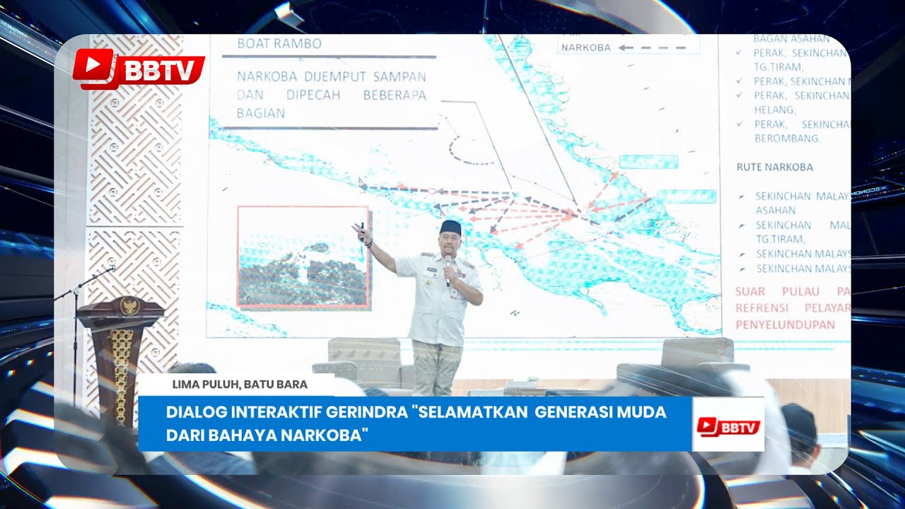 DIALOG INTERAKTIF GERINDRA "SELAMATKAN GENERASI MUDA DARI BAHAYA NARKOBA"