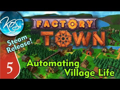 Factory Town Ep 5: STIRRING BEEF STEW - (Steam Early Access) Let's Play, Gameplay