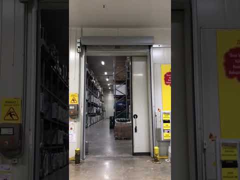 high-speed insulated roll-up door