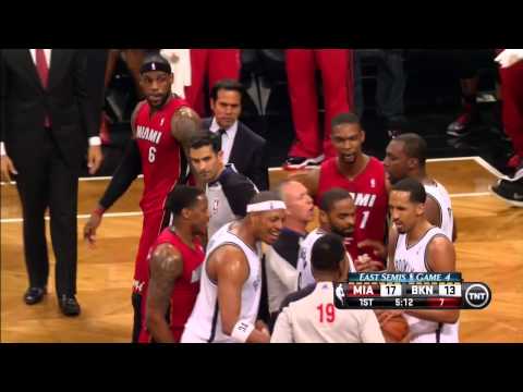 LeBron James & Alan Anderson Double Technical