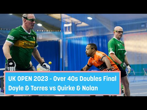 Euro1Wall UK Open 2023 - Over 40s Doubles Final - Nolan & Quirke vs Torres & O'Doyle