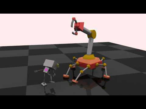 情報ネットワーク工学科 学生作品003　第1回学内CGデザインコンペ動画部門第3位