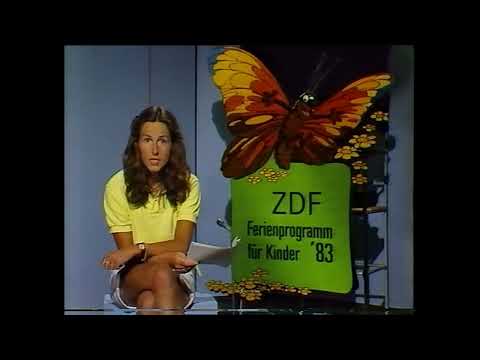 ZDF Abspann Biene Maja und Ansage Ferienprogramm für Kinder 29081983