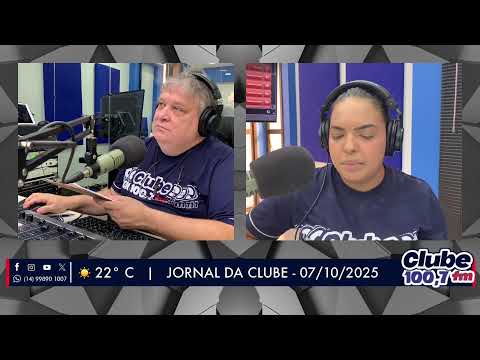 Jornal da Clube- 07/10/2025 - Edição da Manhã