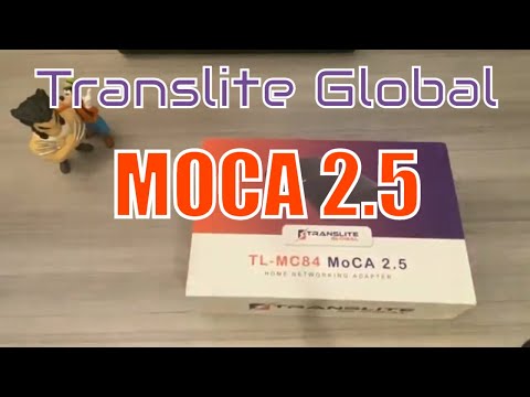 Translite Global MOCA 2.5 - 2.5 gigabits with two ethernet ports