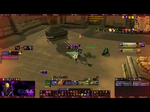 Patch 7.3.5 || 2v2 Arena || Demonology Warlock/Holy Paladin VS Assa Rogue/Disc Priest (2250+)