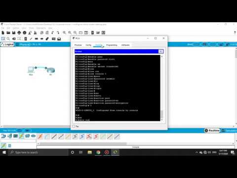 10.1.4 Packet Tracer - Configure Initial Router Settings