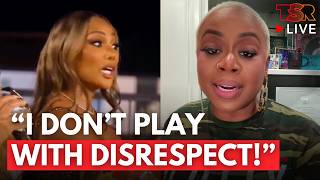 Pinky Cole Reacts To Angela Oakley’s ‘Mr. Clean & Papa Smurf’ Insults on RHOA! | TSR LIVE