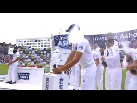 Ashes highlights - England bowled out but lift the urn on day 4