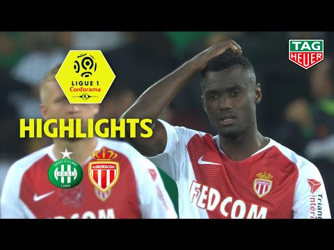 AS Saint-Etienne - AS Monaco ( 2-0 ) - Highlights - (ASSE - ASM) / 2018-19