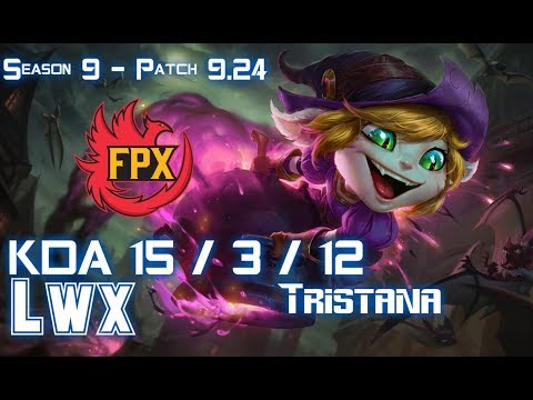 FPX Lwx TRISTANA vs KAI'SA ADC - Patch 9.24 KR Ranked