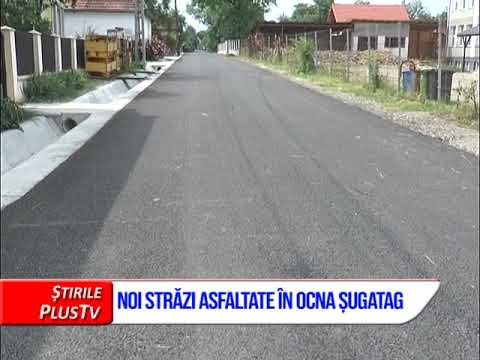NOI STRĂZI ASFALTATE IN OCNA ȘUGATAG