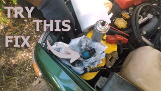 Subaru Running Rough -Fixed