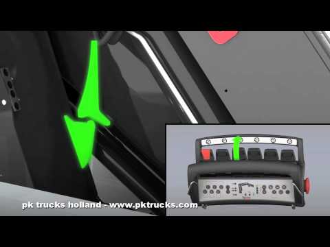 pktrucks HIAB cranes instruction movie - starting to use the crane