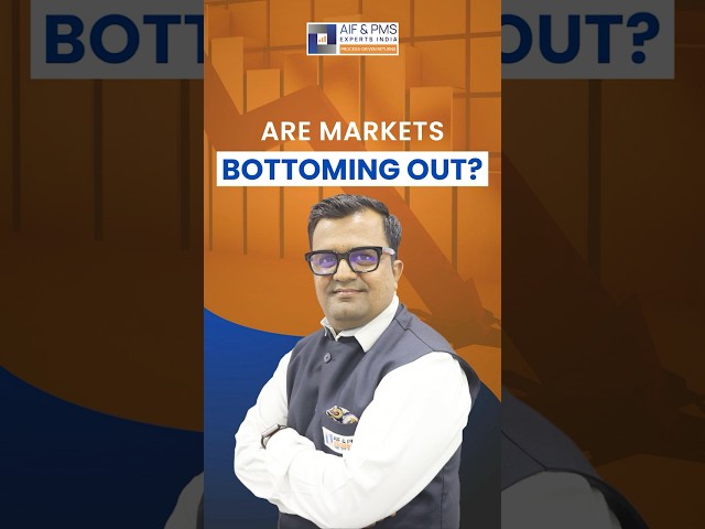 Are Markets Bottoming Out? | Mr. Vikas Agarwal | AIF & PMS Experts India
