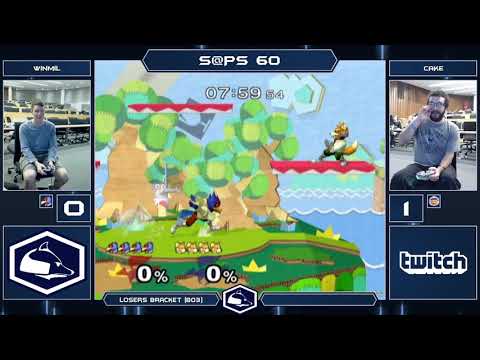 S@PS 60 Melee Singles - winmil (Falco) vs CAKE (Climbers/Fox) - Losers Bracket